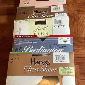 Plus size stockings and trouser socks